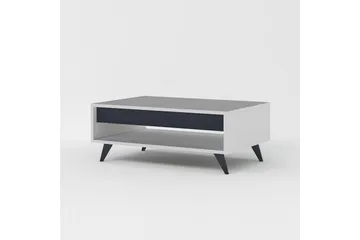 Hume Stuebord 90 cm - Hvit - Møbler - Bord - Sofabord & salongbord