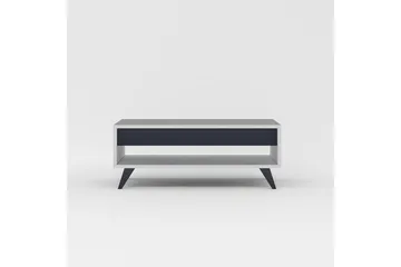 Hume Stuebord 90 cm - Hvit - Møbler - Bord - Sofabord & salongbord