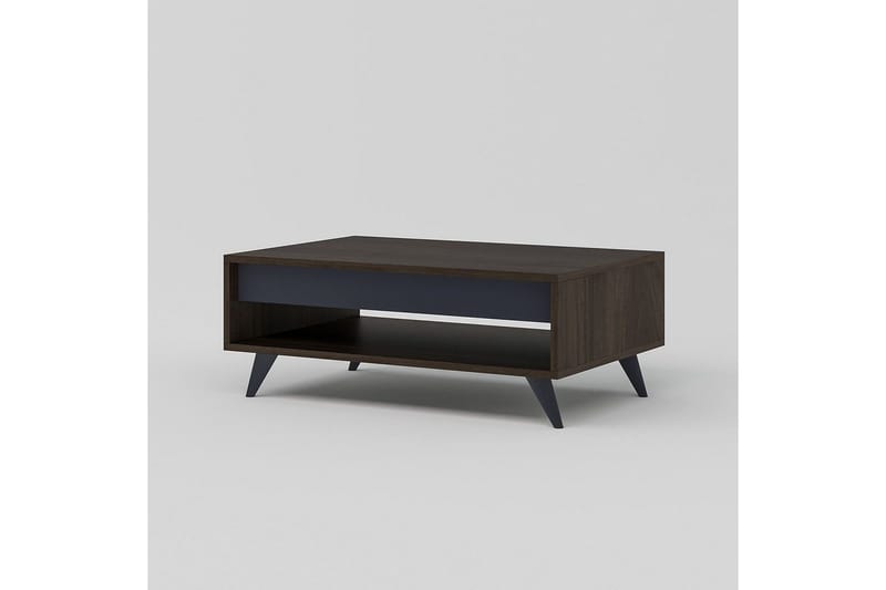 Hume Stuebord 90 cm - Valnøtt - Møbler - Bord - Sofabord & salongbord