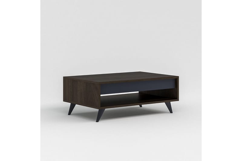 Hume Stuebord 90 cm - Valnøtt - Møbler - Bord - Sofabord & salongbord