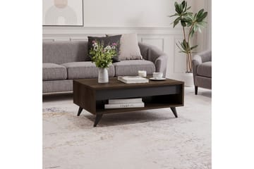 Hume Stuebord 90 cm - Valnøtt - Møbler - Bord - Sofabord & salongbord