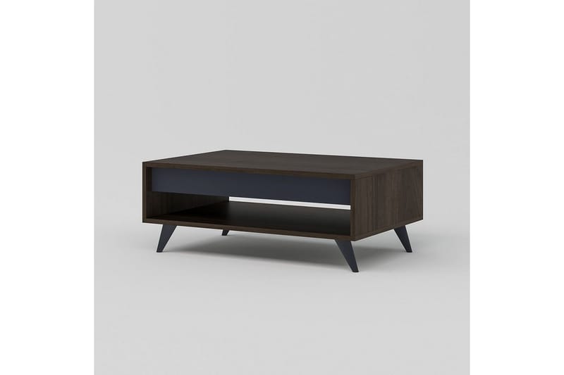 Hume Stuebord 90 cm - Valnøtt - Møbler - Bord - Sofabord & salongbord