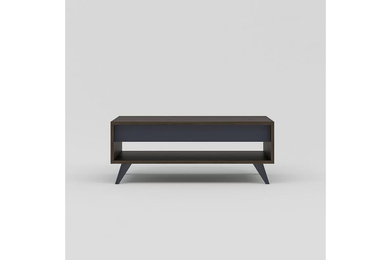 Hume Stuebord 90 cm - Valnøtt - Møbler - Bord - Sofabord & salongbord