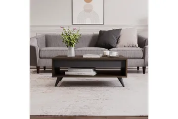 Hume Stuebord 90 cm - Valnøtt - Møbler - Bord - Sofabord & salongbord