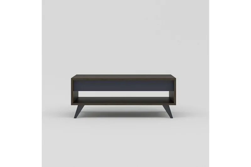 Hume Stuebord 90 cm - Valnøtt - Møbler - Bord - Sofabord & salongbord