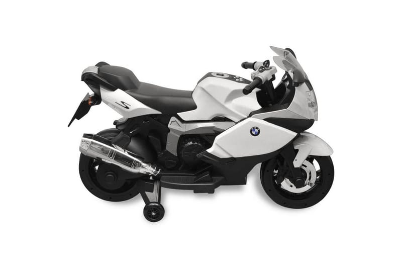 Hvit BMW 283 El-motorsykkel for Barn 6 V - Spisebord & kjøkkenbord