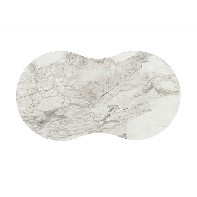 Indumati sofabord 99 cm - Hvit - Møbler - Bord - Sofabord & salongbord