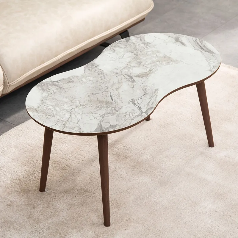 Indumati sofabord 99 cm - Hvit - Møbler - Bord - Sofabord & salongbord