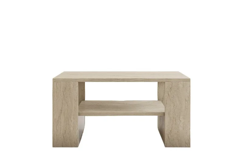 Iris Sofabord 80 cm Beige, Beige