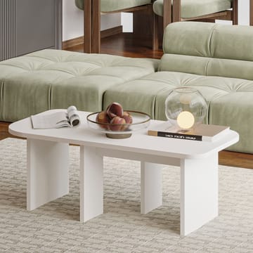 Iris Sofabordsett 90x35x45 cm - Hvit - Møbler - Bord - Sofabord & salongbord