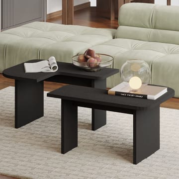 Iris Sofabordsett 90x35x45 cm - Svart - Møbler - Bord - Sofabord & salongbord