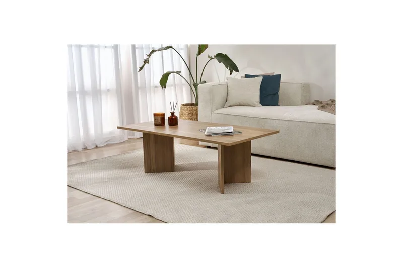 Isami Sofabord 119 cm - Brun - Møbler - Bord - Sofabord & salongbord