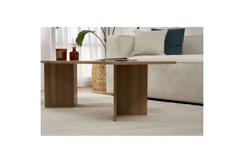 Isami Sofabord 119 cm - Brun - Møbler - Bord - Sofabord & salongbord