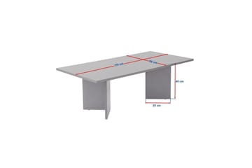 Isami Sofabord 119 cm - Brun - Møbler - Bord - Sofabord & salongbord