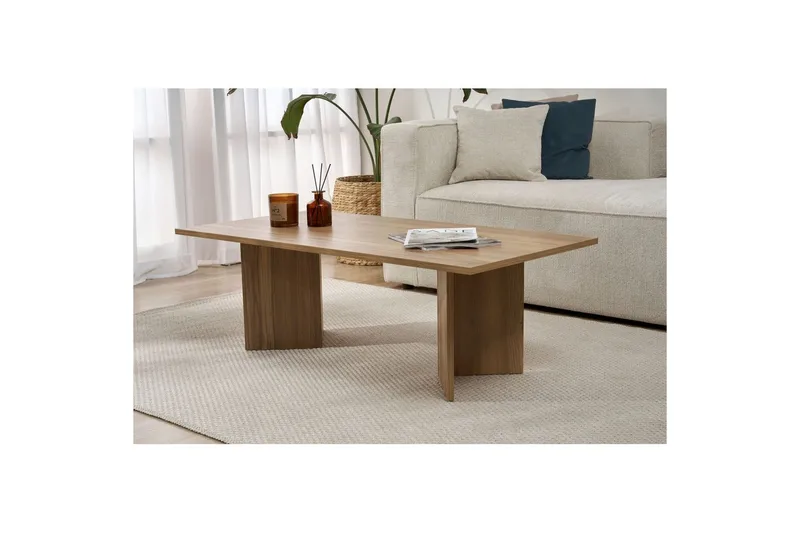 Isami Sofabord 119 cm - Brun - Møbler - Bord - Sofabord & salongbord