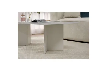 Isami Sofabord 119 cm - Hvit - Møbler - Bord - Sofabord & salongbord