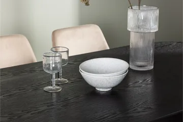 Isolde Matgruppe 180 cm Oval med 4 Night Stoler - Sort - Møbler - Bord - Spisegruppe