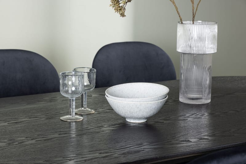 Isolde spisebord 180x90 cm med 4 Stella spisestoler - Møbler - Bord - Spisegruppe