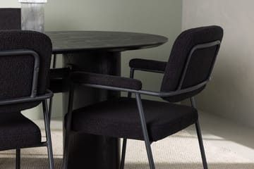 Isolde spisebord 180x90 cm med 4 Yesterday spisestoler - Møbler - Bord - Spisegruppe
