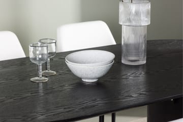 Isolde Spisegruppe 180 cm Oval med 4 Night Stoler - Sort - Møbler - Bord - Spisegruppe