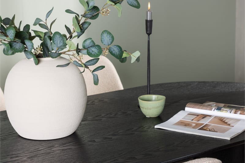 Isolde Spisegruppe 180 cm Oval med 4 Polar Stoler - Beige - Møbler - Bord - Spisegruppe