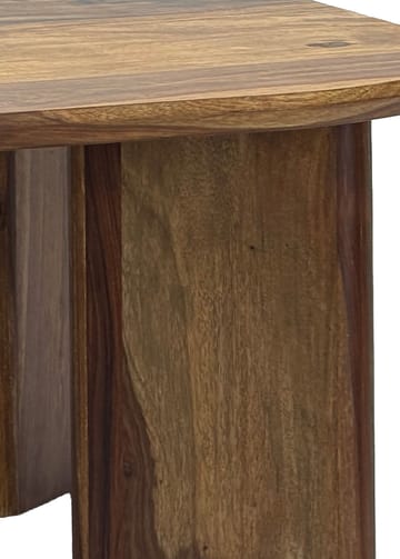 Ivoano Sofabord 60 cm Landlig stil - Varm mørkebrun - Møbler - Bord - Sofabord & salongbord