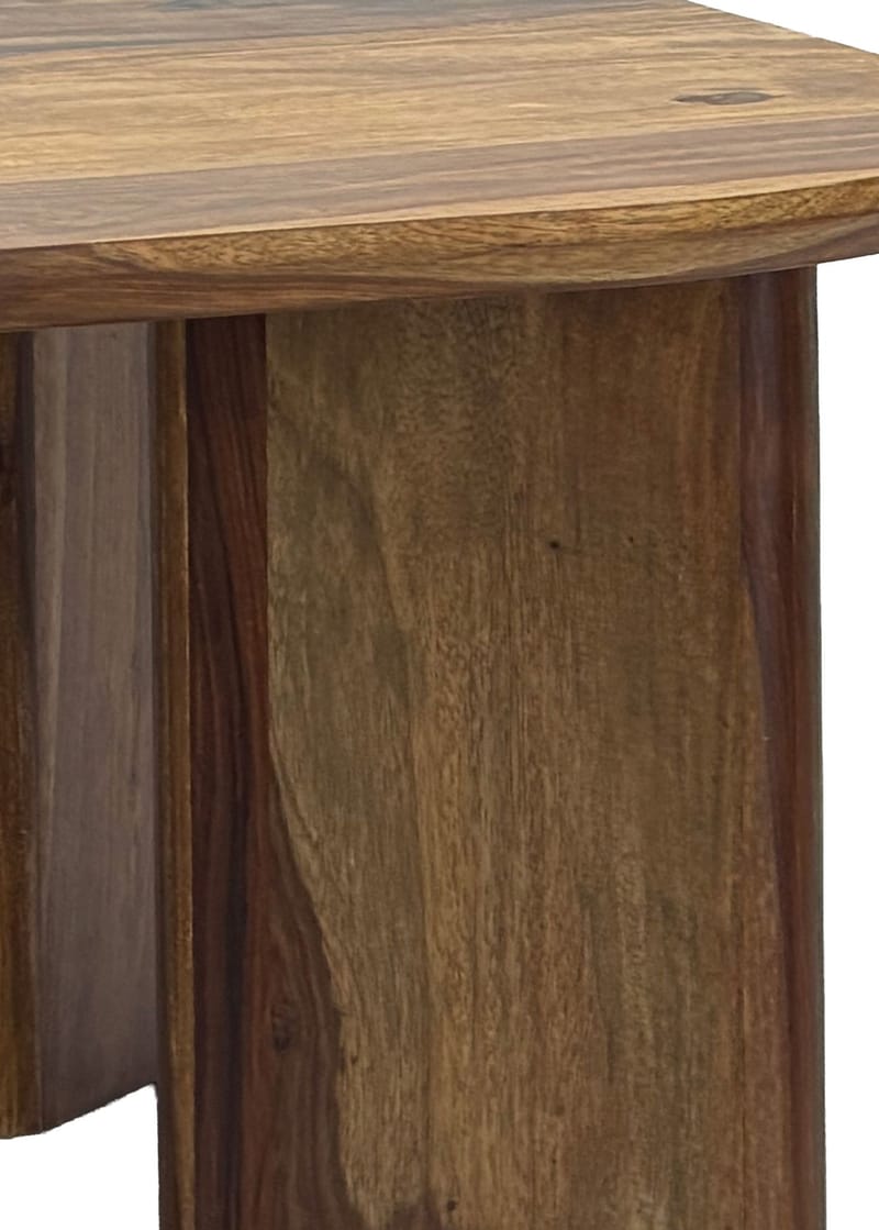 Ivoano Sofabord 60 cm Landlig stil - Varm mørkebrun - Møbler - Bord - Sofabord & salongbord