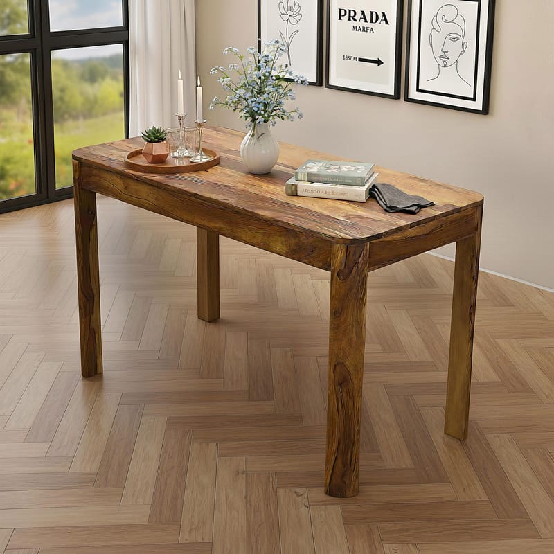 Ivoela spisebord 120 cm - Varm brun - Møbler - Bord - Spisebord & kjøkkenbord