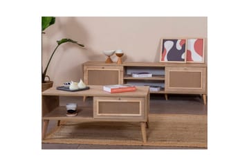 Jatinder Sofabord 55 cm - Mellomfarget tre - Møbler - Bord - Sofabord & salongbord