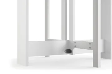 Jeba Rektangulært Spisebord med klaffer 80 cm med plass til 4 personer - Hvit - Møbler - Bord - Spisebord & kjøkkenbord