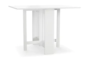 Jeba Rektangulært Spisebord med klaffer 80 cm med plass til 4 personer - Hvit - Møbler - Bord - Spisebord & kjøkkenbord