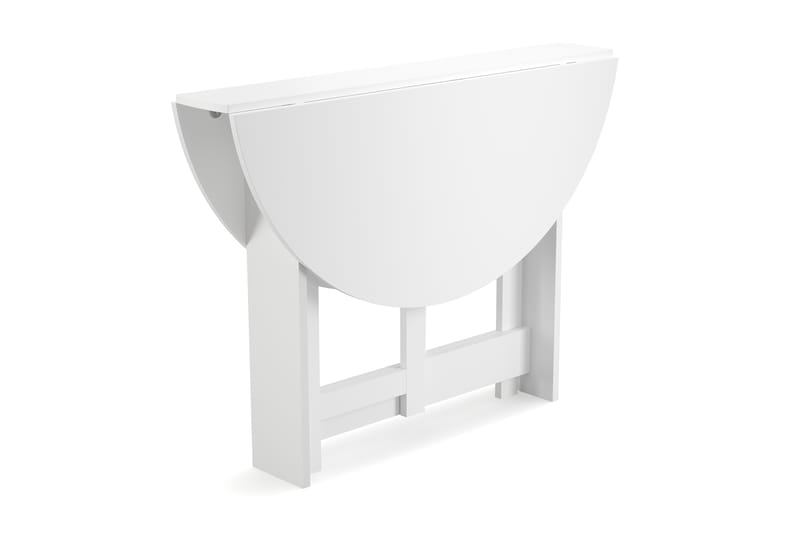 Jeba Spisebord 100 cm - Hvit - Møbler - Bord - Spisebord & kjøkkenbord