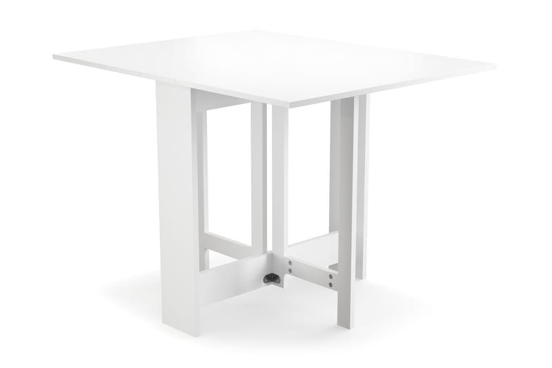 Jeba Spisebord 80 cm - Hvit - Møbler - Bord - Spisebord & kjøkkenbord