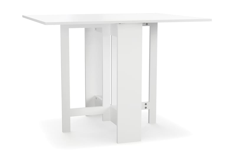 Jeba Spisebord 80 cm - Hvit - Møbler - Bord - Spisebord & kjøkkenbord