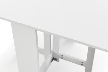 Jeba Spisebord 80 cm - Hvit - Møbler - Bord - Spisebord & kjøkkenbord