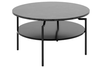 Jennifer Sofabord 80 cm - Svart - Møbler - Bord - Sofabord & salongbord