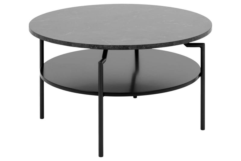 Jennifer Sofabord 80 cm - Svart - Møbler - Bord - Sofabord & salongbord