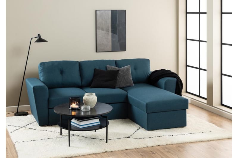 Jennifer Sofabord 80 cm - Svart - Møbler - Bord - Sofabord & salongbord