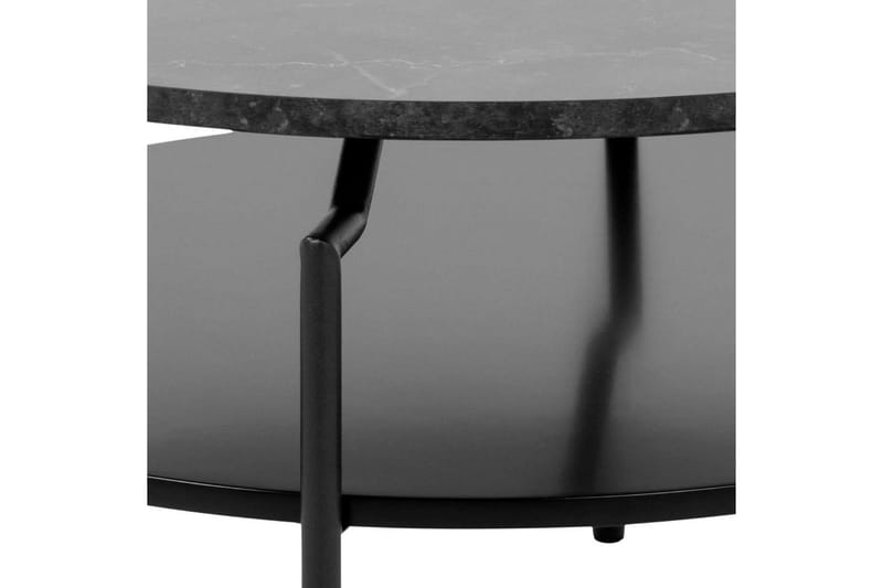 Jennifer Sofabord 80 cm - Svart - Møbler - Bord - Sofabord & salongbord