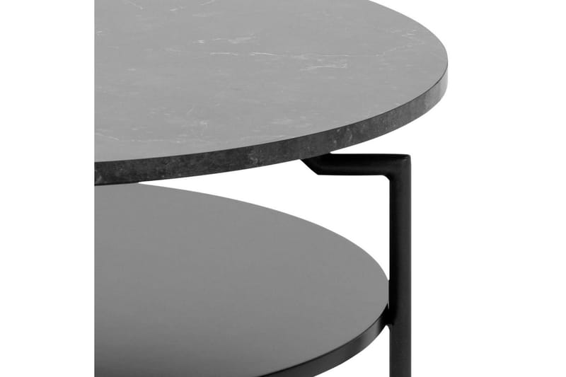 Jennifer Sofabord 80 cm - Svart - Møbler - Bord - Sofabord & salongbord