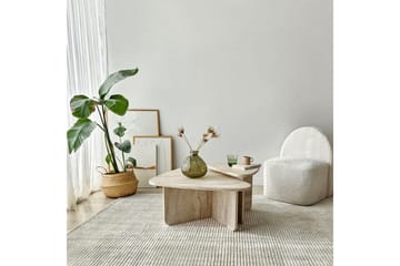 Jewa Sofabord 90 cm - Beige - Møbler - Bord - Sofabord & salongbord