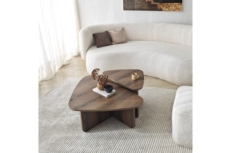 Jewa Sofabord 90 cm - Naturell - Møbler - Bord - Sofabord & salongbord
