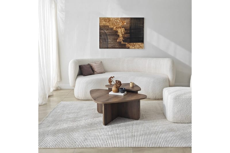 Jewa Sofabord 90 cm - Naturell - Møbler - Bord - Sofabord & salongbord