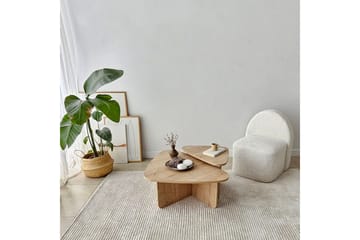 Jewa Sofabord 90 cm - Naturell - Møbler - Bord - Sofabord & salongbord