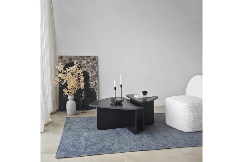 Jewa Sofabord 90 cm - Svart - Møbler - Bord - Sofabord & salongbord