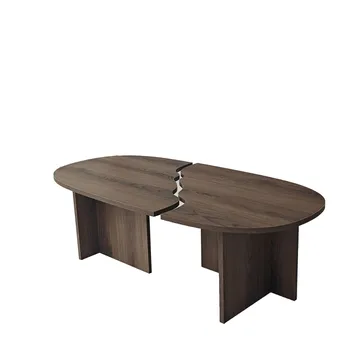 Jorvis sofabord 120 cm ovalt - Valnøtt - Møbler - Bord - Sofabord & salongbord