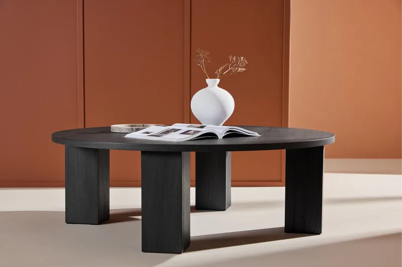 Juno Sofabord 120 cm - Svart - Møbler - Bord - Sofabord & salongbord