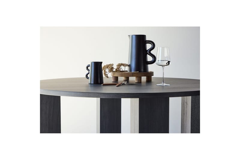 Juno Spisebord 120 Cm - Svart - Møbler - Bord - Spisebord & kjøkkenbord