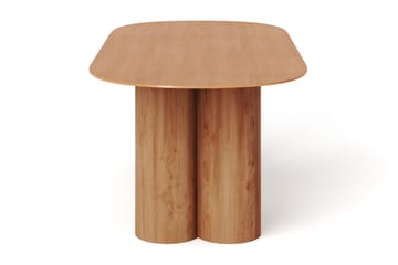 Juno Spisebord Oval 220×100 cm Finér - Eik - Møbler - Bord - Spisebord & kjøkkenbord