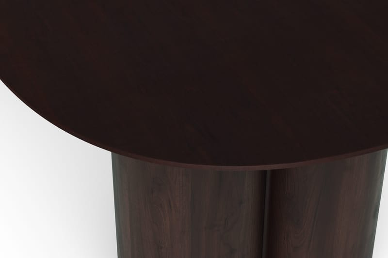 Juno Spisebord Oval 220×100 cm Finér - Røkt eik - Møbler - Bord - Spisebord & kjøkkenbord